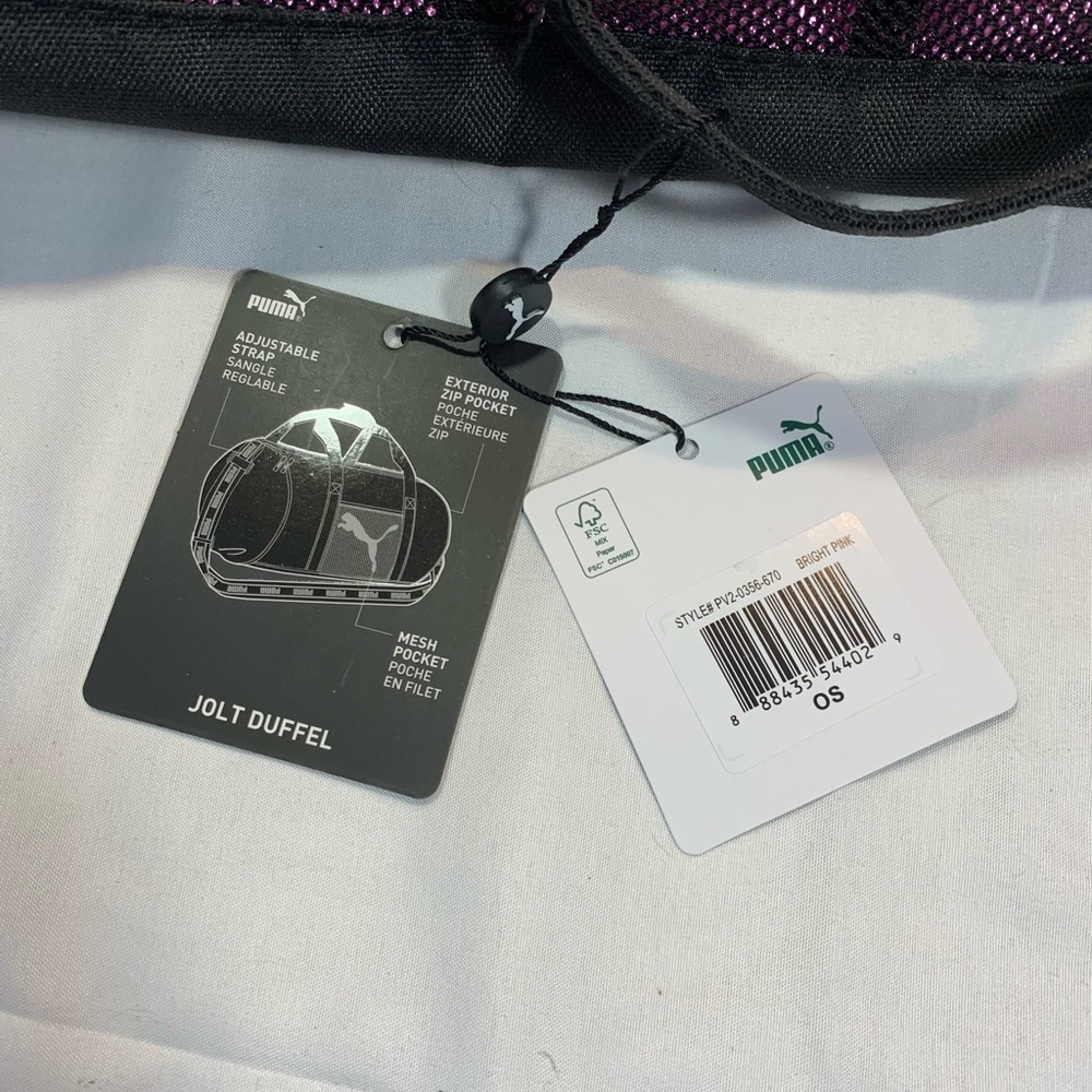 NWT PUMA Women’s Evercat Jolt Duffel Bag - Picture 13 of 13